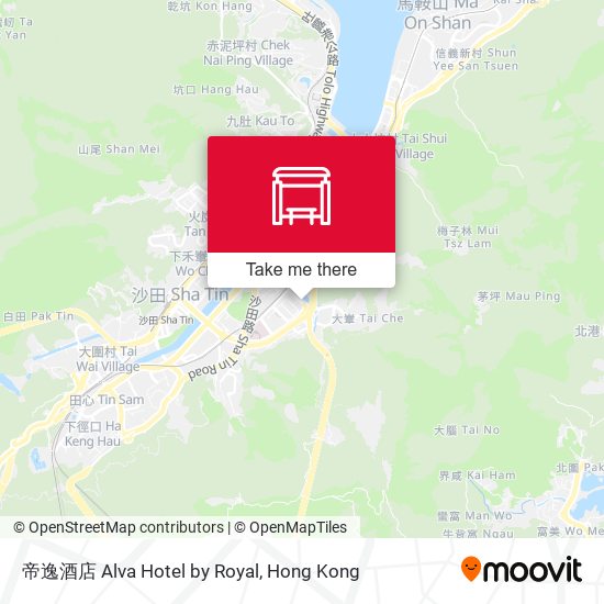 帝逸酒店 Alva Hotel by Royal map