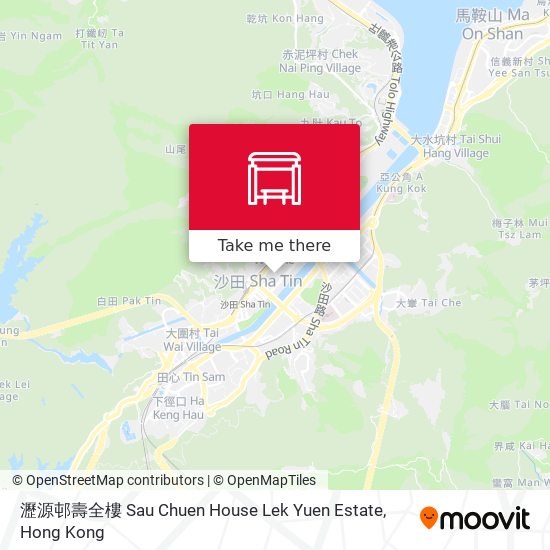 瀝源邨壽全樓 Sau Chuen House Lek Yuen Estate map