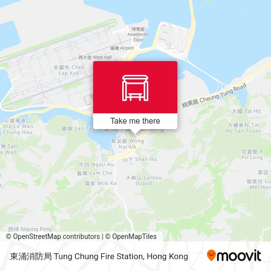 東涌消防局 Tung Chung Fire Station地圖