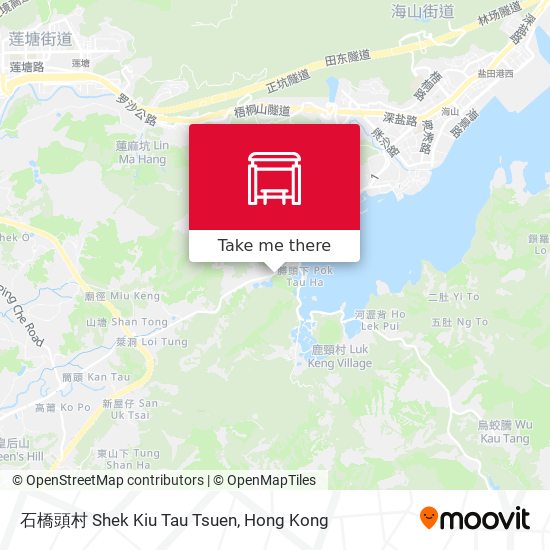 石橋頭村 Shek Kiu Tau Tsuen map