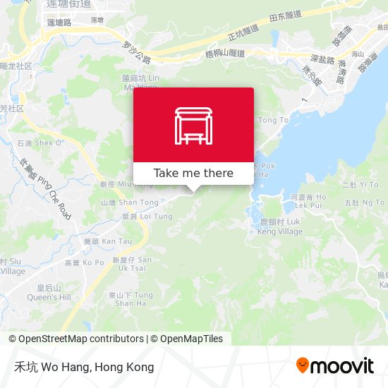禾坑 Wo Hang map