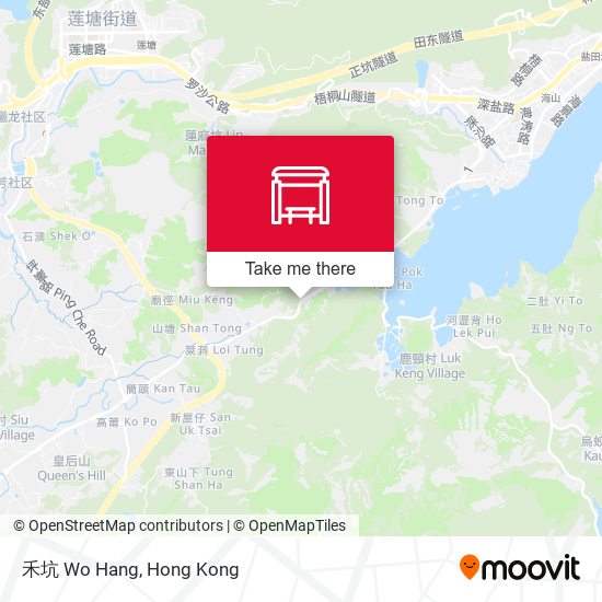 禾坑 Wo Hang map