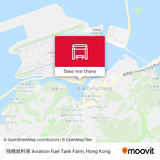飛機燃料庫 Aviation Fuel Tank Farm map