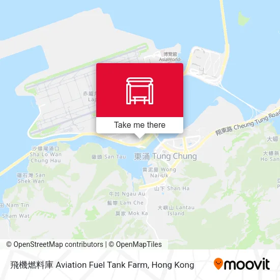 飛機燃料庫 Aviation Fuel Tank Farm map