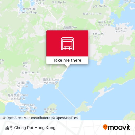 涌背 Chung Pui map