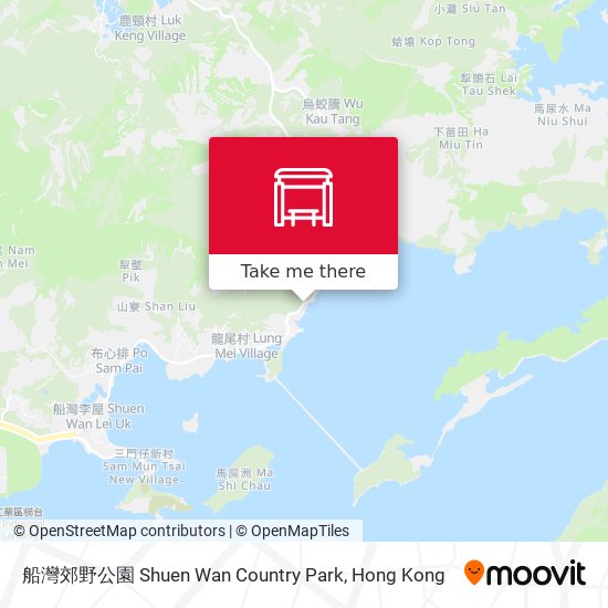船灣郊野公園 Shuen Wan Country Park map