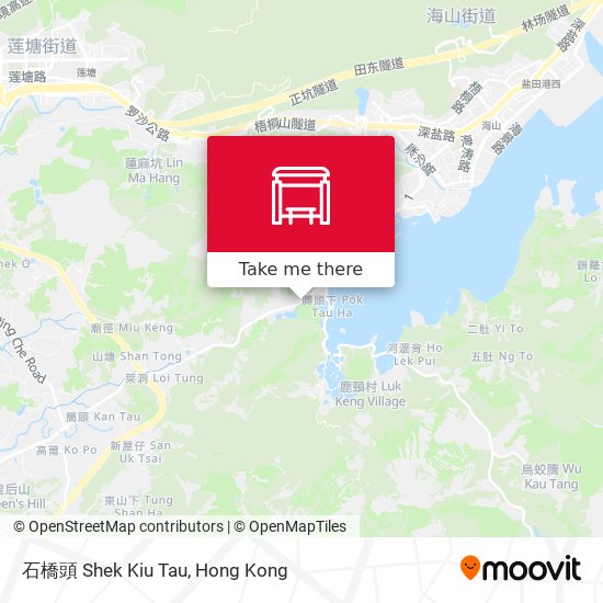 石橋頭 Shek Kiu Tau地圖