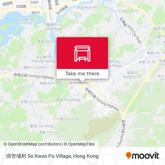 掃管埔村 So Kwun Po Village map