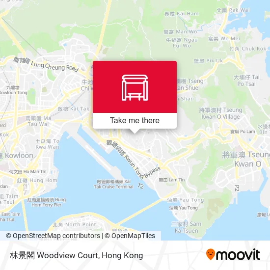 林景閣 Woodview Court map