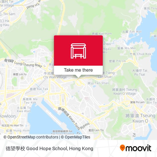 德望學校 Good Hope School map