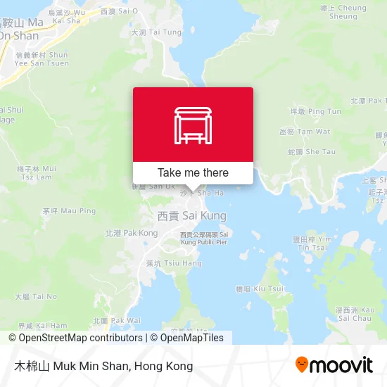 木棉山 Muk Min Shan地圖