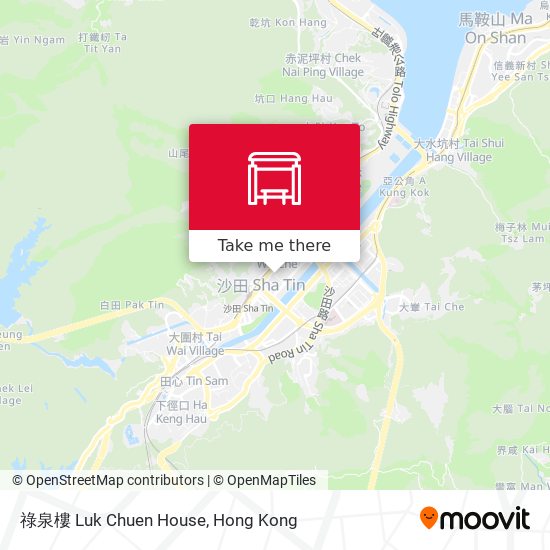 祿泉樓 Luk Chuen House map