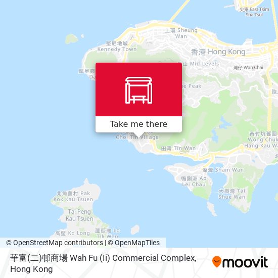 華富(二)邨商場 Wah Fu (Ii) Commercial Complex map