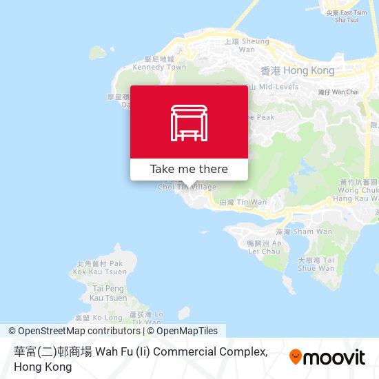 華富(二)邨商場 Wah Fu (Ii) Commercial Complex地圖