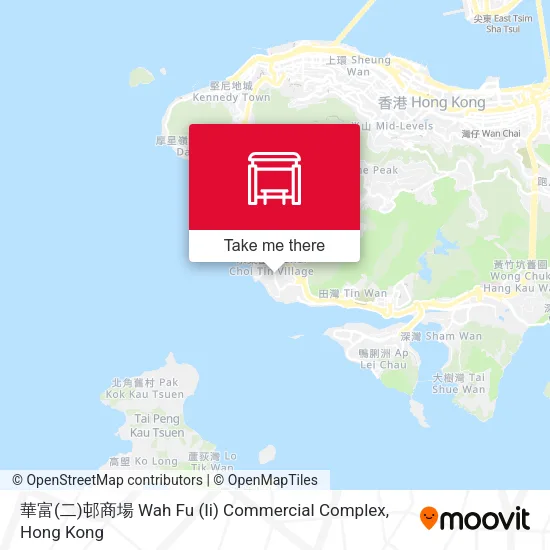 華富(二)邨商場 Wah Fu (Ii) Commercial Complex地圖