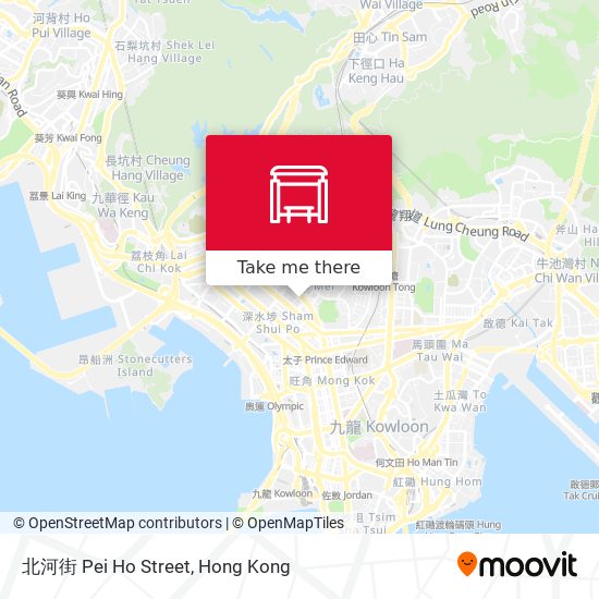 北河街 Pei Ho Street map