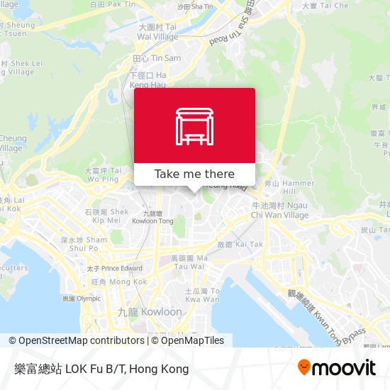 樂富總站 LOK Fu B/T地圖