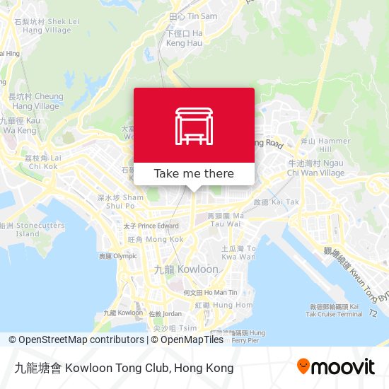 九龍塘會 Kowloon Tong Club地圖