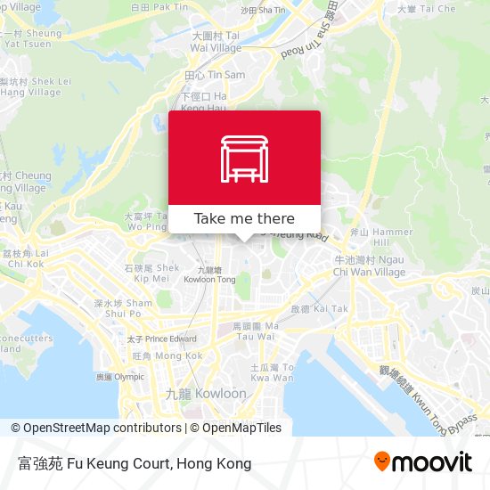 富強苑 Fu Keung Court map