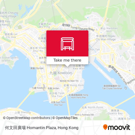 何文田廣場 Homantin Plaza map