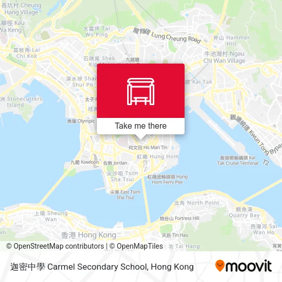 迦密中學 Carmel Secondary School地圖