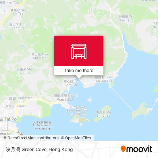 映月灣 Green Cove map