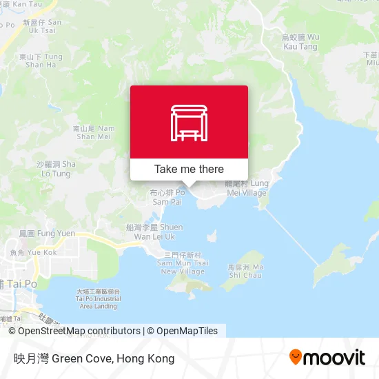 映月灣 Green Cove map
