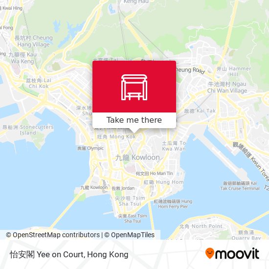 怡安閣 Yee on Court map