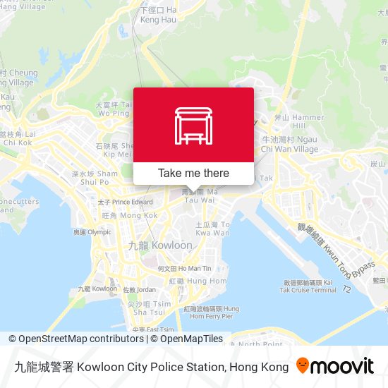 九龍城警署 Kowloon City Police Station map