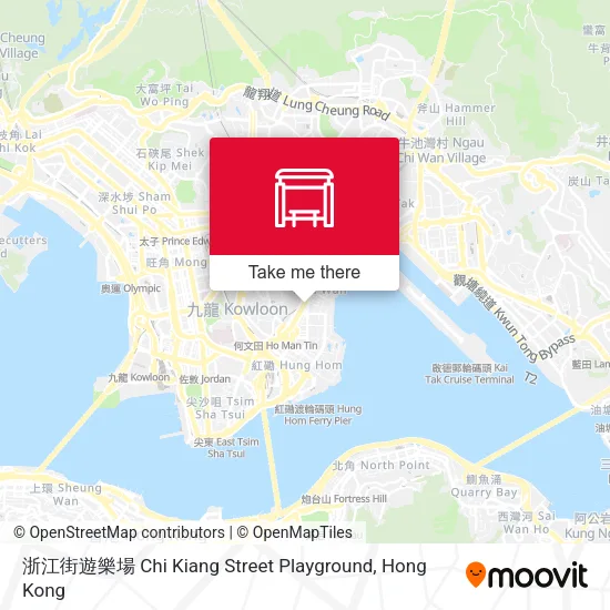 浙江街遊樂場 Chi Kiang Street Playground地圖