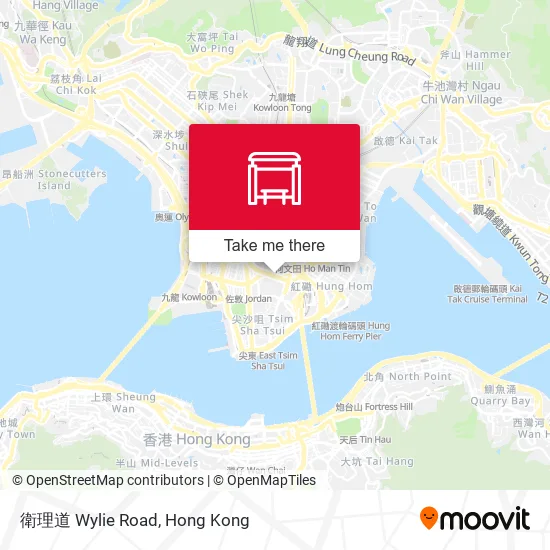 衛理道 Wylie Road地圖