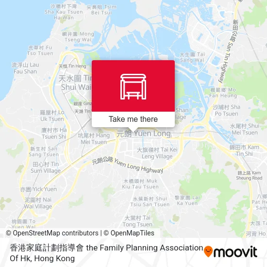 香港家庭計劃指導會 the Family Planning Association Of Hk地圖