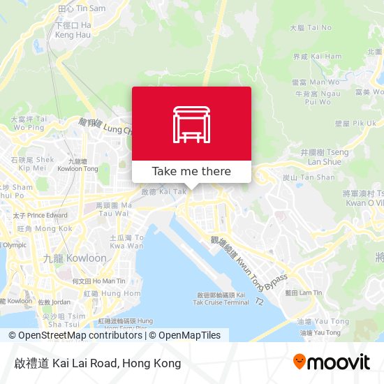 啟禮道 Kai Lai Road map