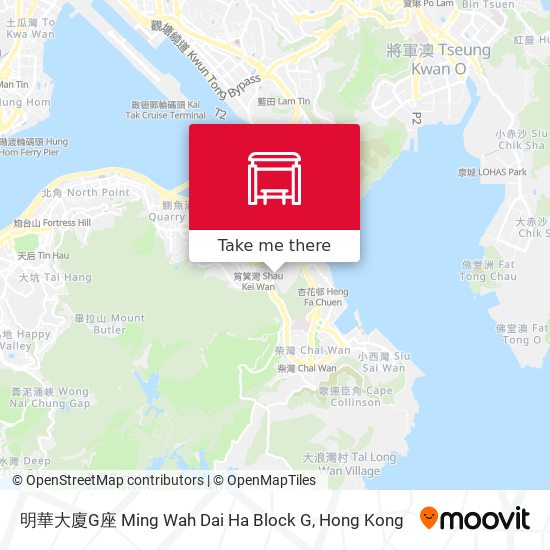 明華大廈G座 Ming Wah Dai Ha Block G map