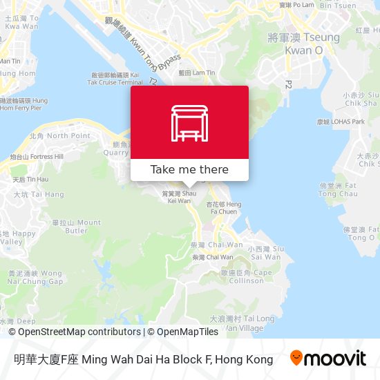 明華大廈F座 Ming Wah Dai Ha Block F map
