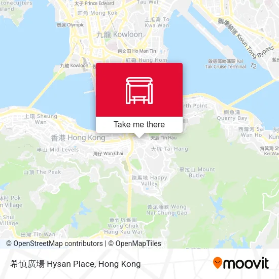 希慎廣場 Hysan Place地圖