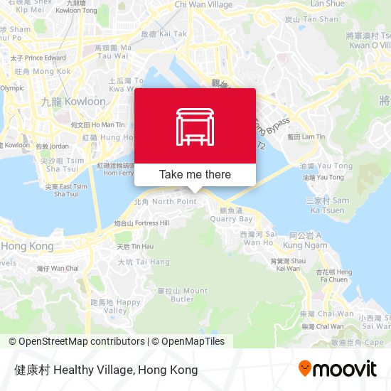 健康村 Healthy Village map