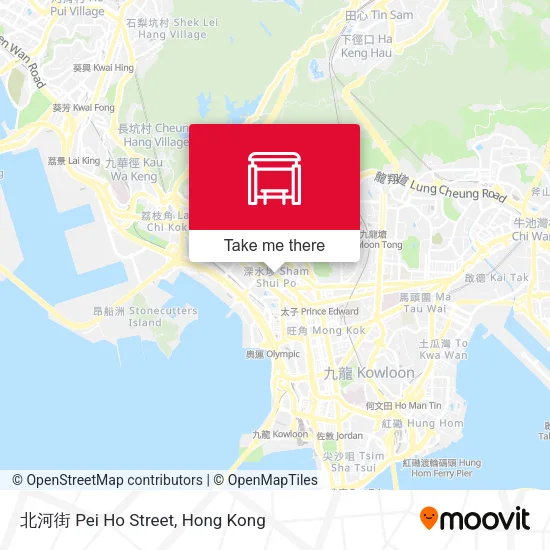 北河街 Pei Ho Street map