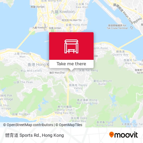 體育道 Sports Rd. map