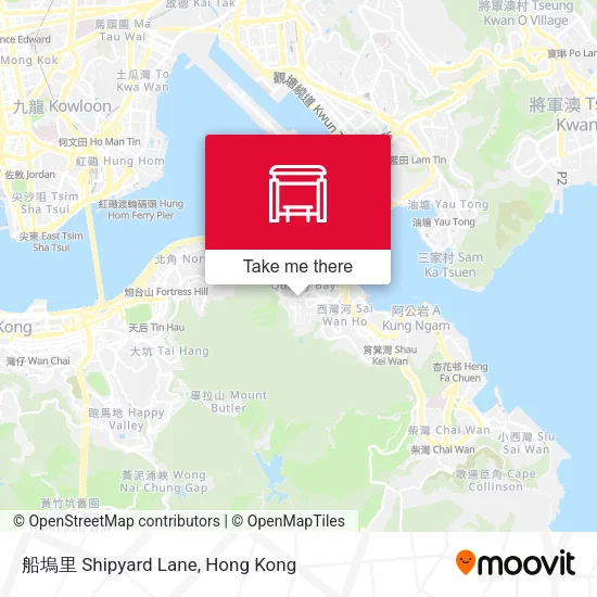 船塢里 Shipyard Lane地圖