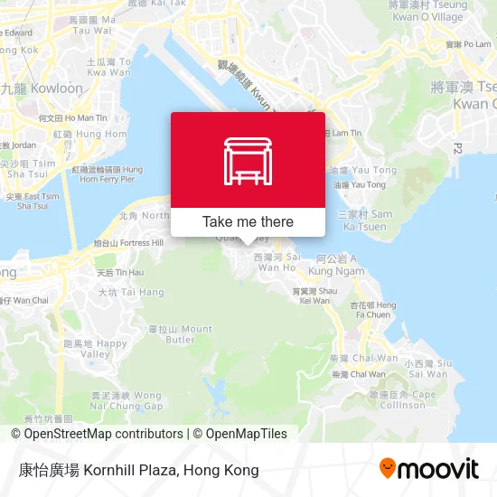 康怡廣場 Kornhill Plaza地圖