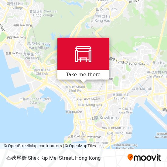 石硤尾街 Shek Kip Mei Street map