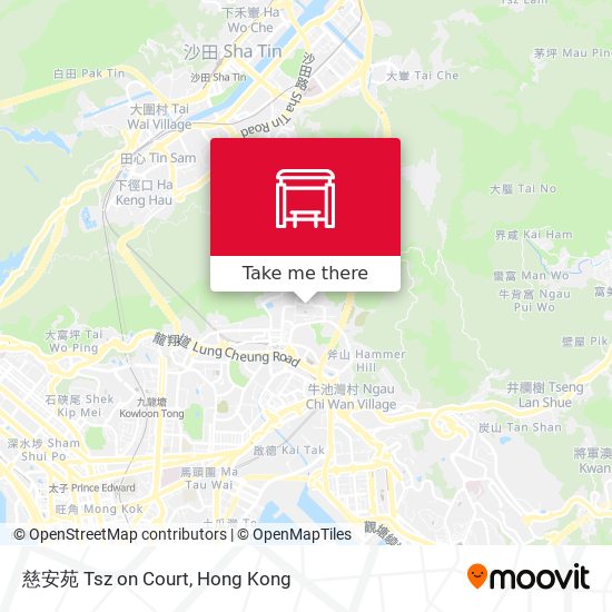 慈安苑 Tsz on Court map