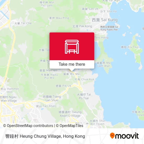 響鐘村 Heung Chung Village地圖