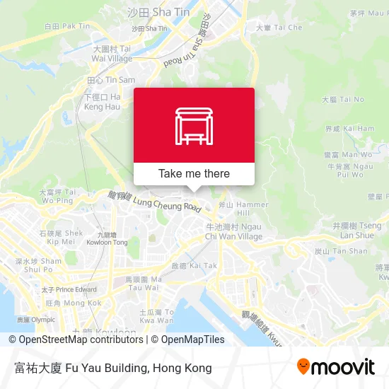 富祐大廈 Fu Yau Building map