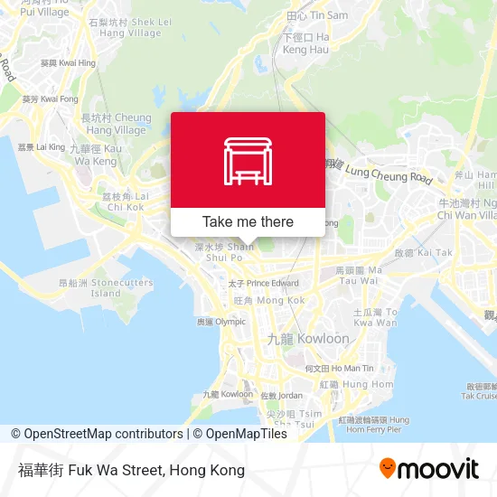 福華街 Fuk Wa Street地圖
