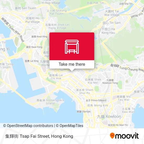 集輝街 Tsap Fai Street地圖