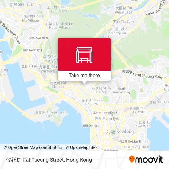 發祥街 Fat Tseung Street地圖
