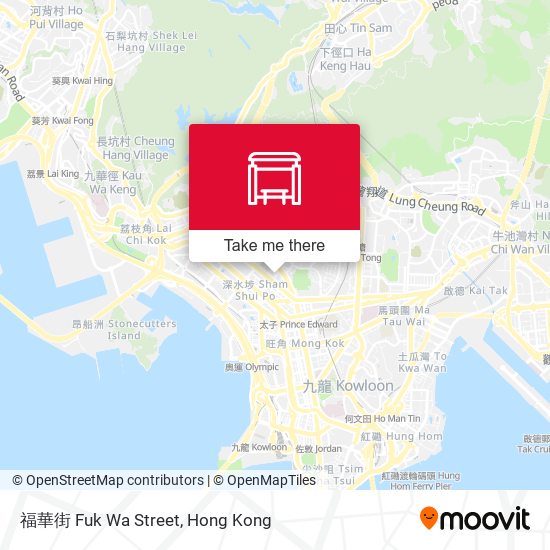 福華街 Fuk Wa Street map