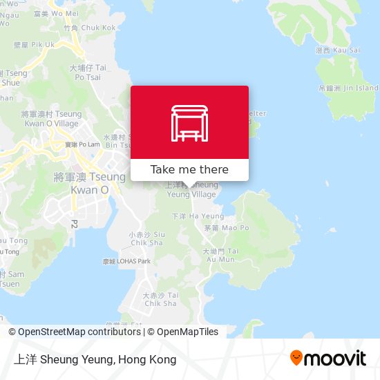 上洋 Sheung Yeung map